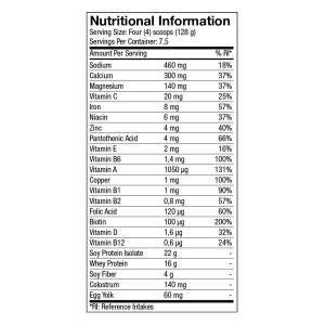 Nutrastart_chocolate-nutritional info